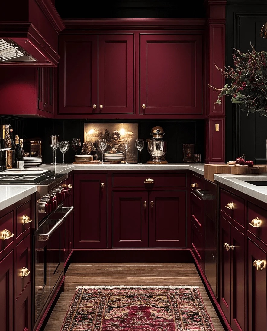 کابینت بورگاندی