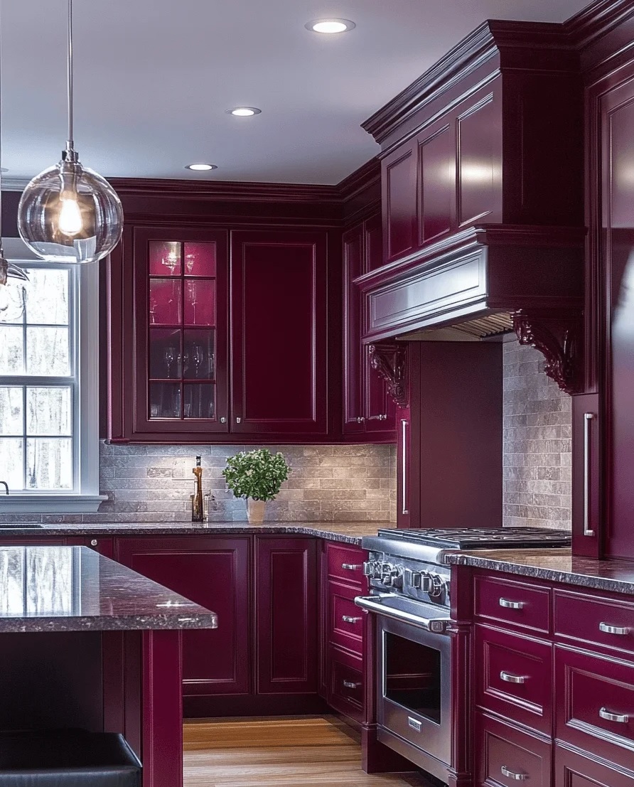 کابینت بورگاندی