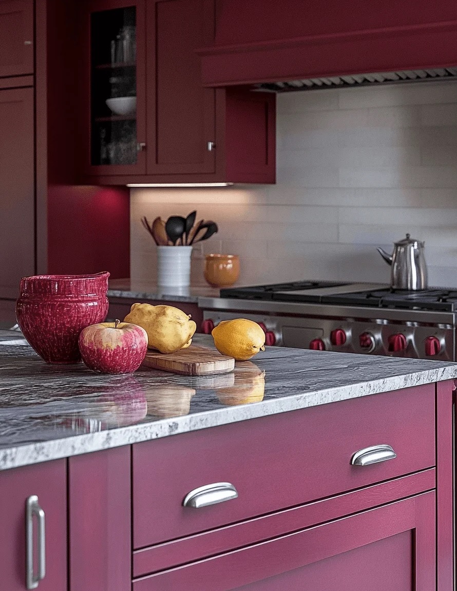 کابینت بورگاندی