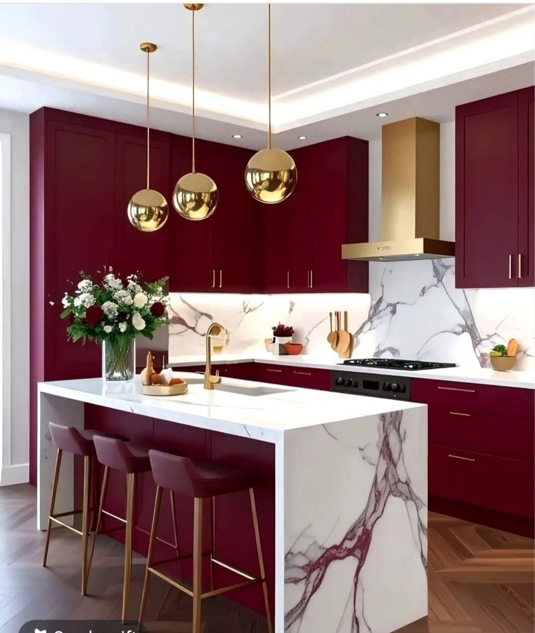 کابینت بورگاندی