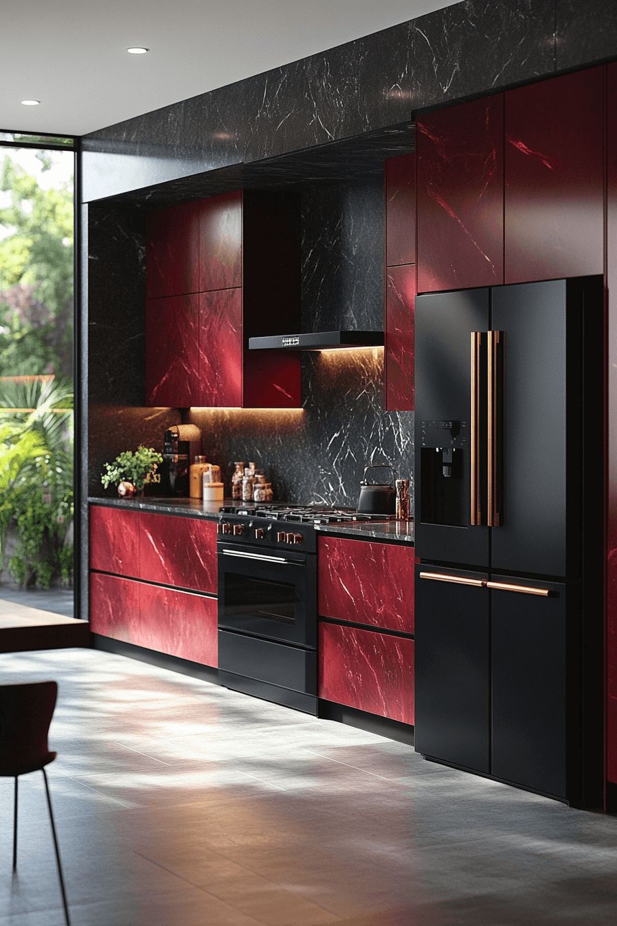 کابینت بورگاندی