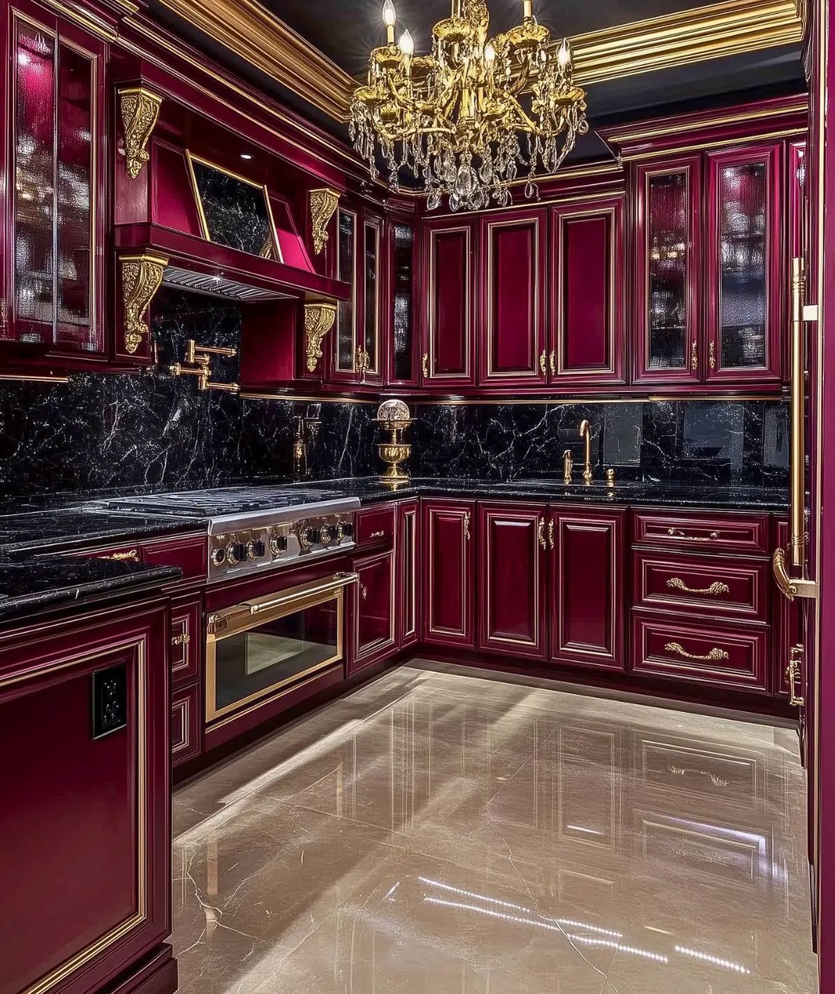 کابینت بورگاندی