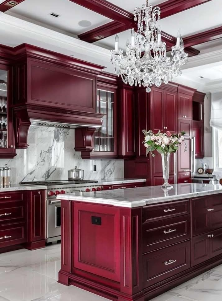 کابینت بورگاندی