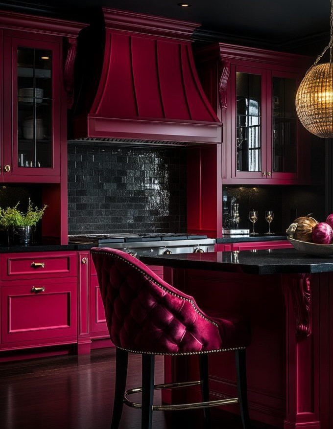 کابینت بورگاندی