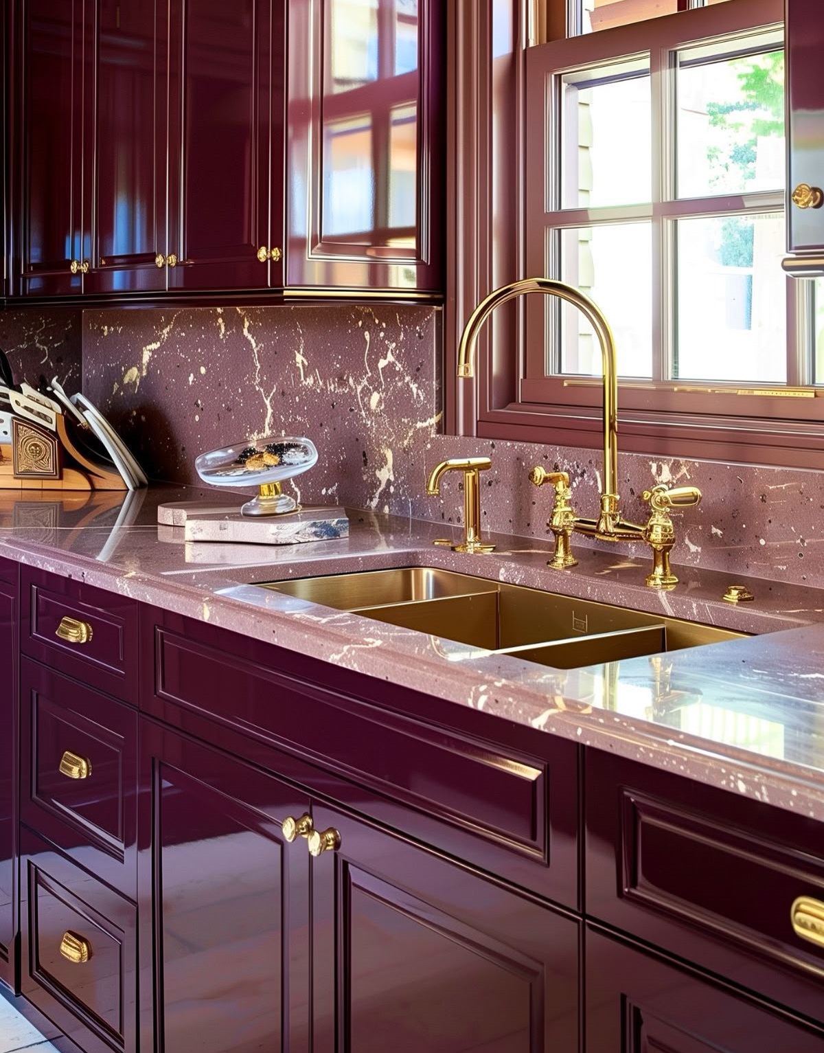 کابینت بورگاندی