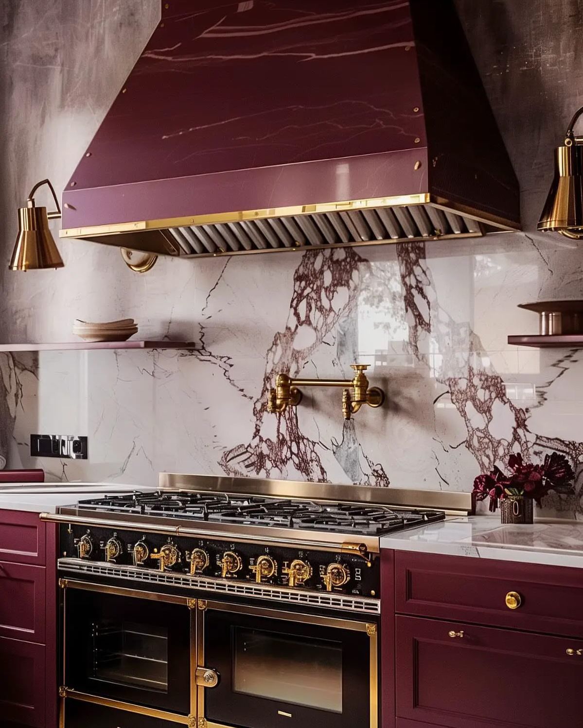 کابینت بورگاندی