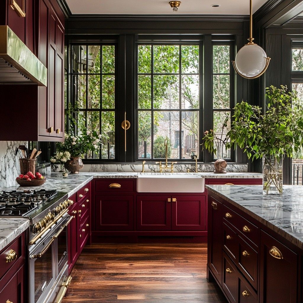 کابینت بورگاندی