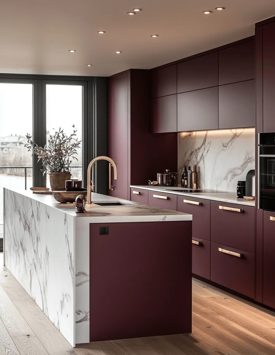 کابینت بورگاندی