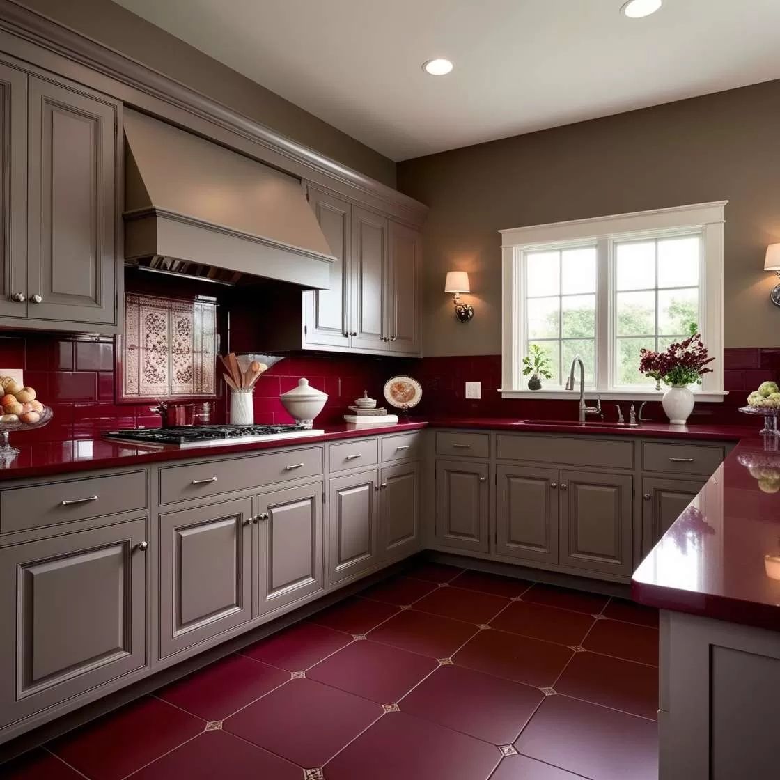 کابینت بورگاندی