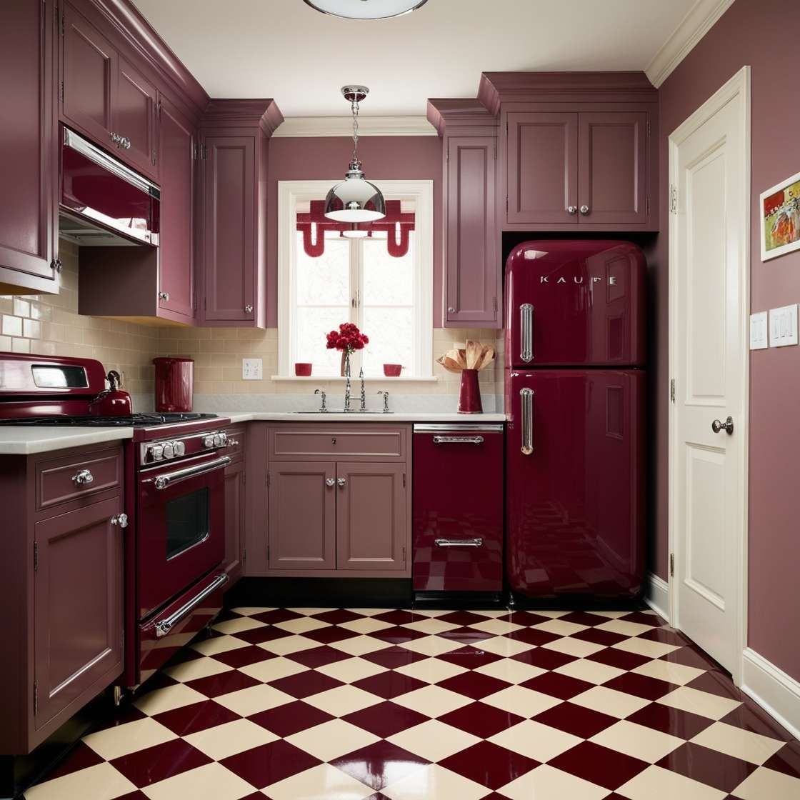 کابینت بورگاندی