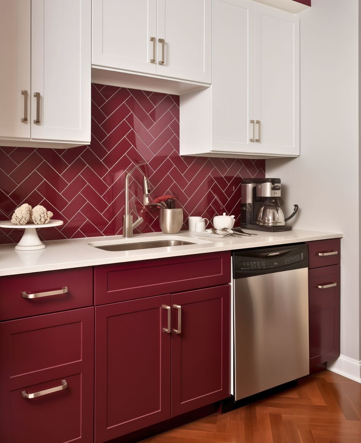 کابینت بورگاندی