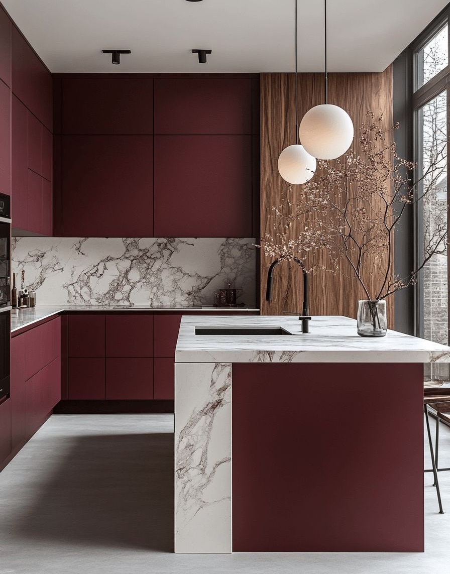 کابینت بورگاندی