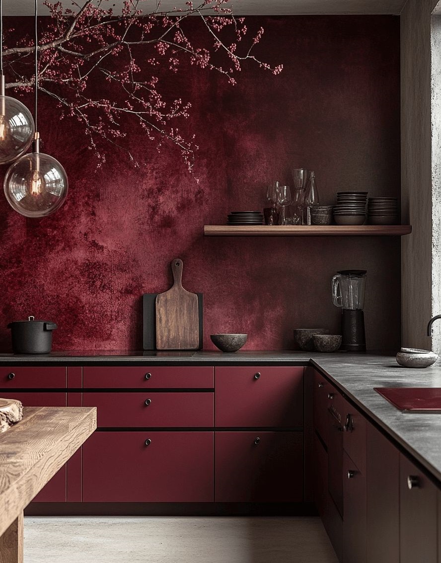 کابینت بورگاندی