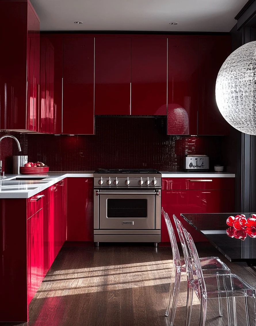 کابینت بورگاندی