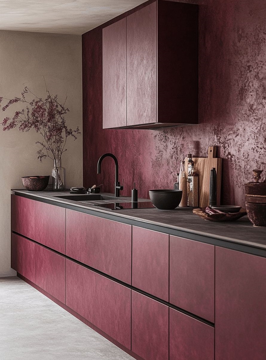 کابینت بورگاندی