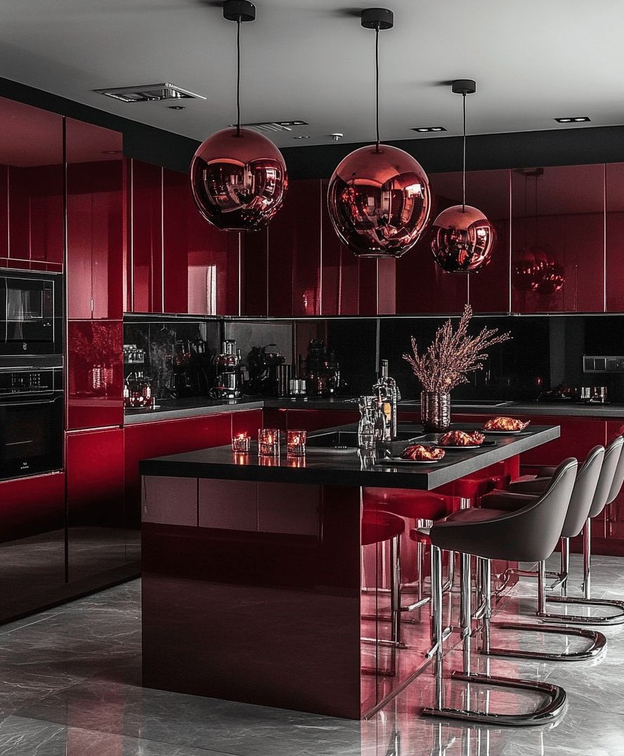 کابینت بورگاندی