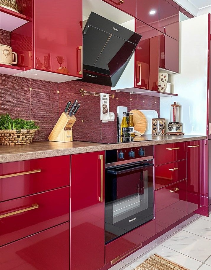 کابینت بورگاندی