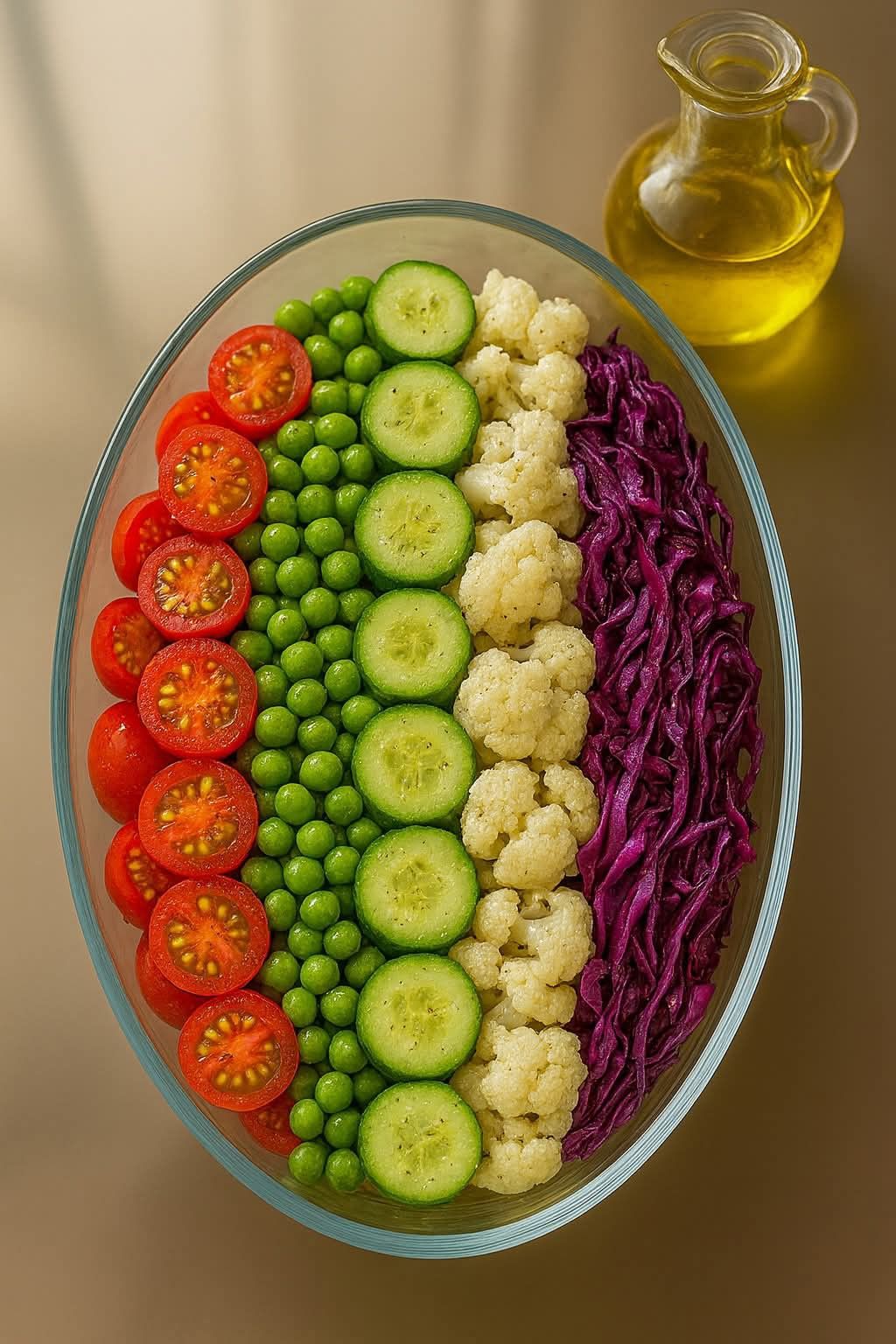 چیدمان و تزیین مخلفات کنار غذا