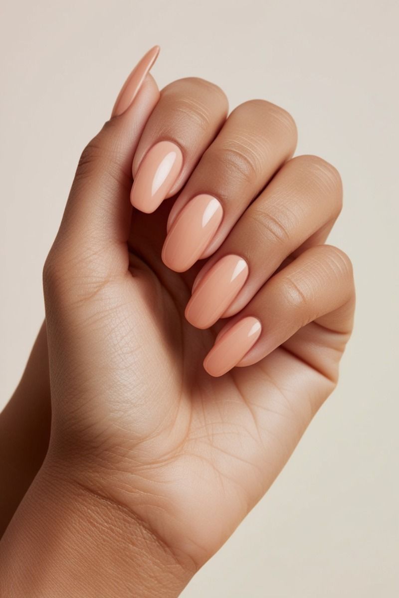 لاک ناخن هلویی