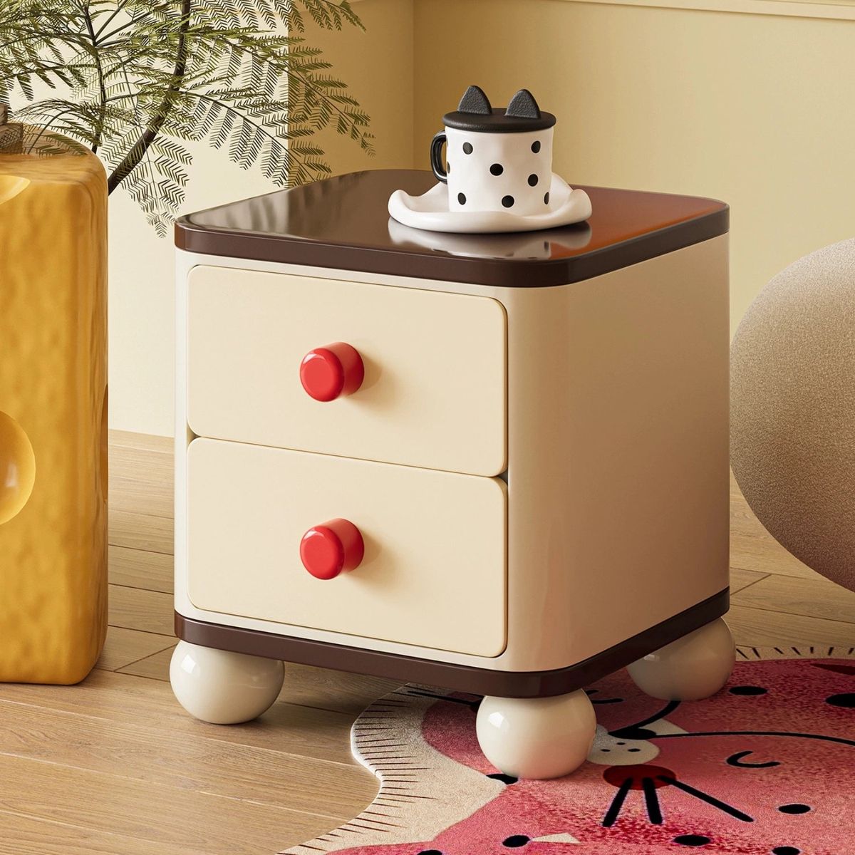 میز کنار تخت