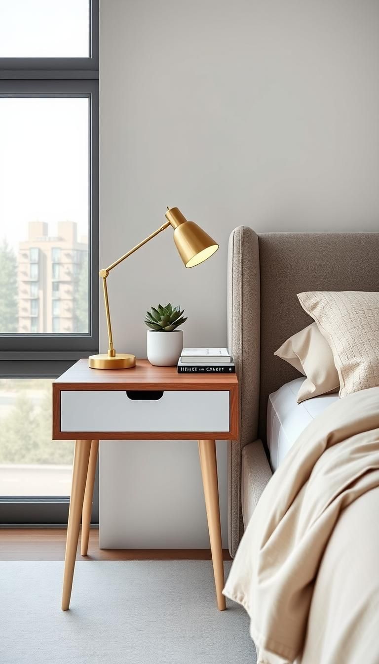 میز کنار تخت