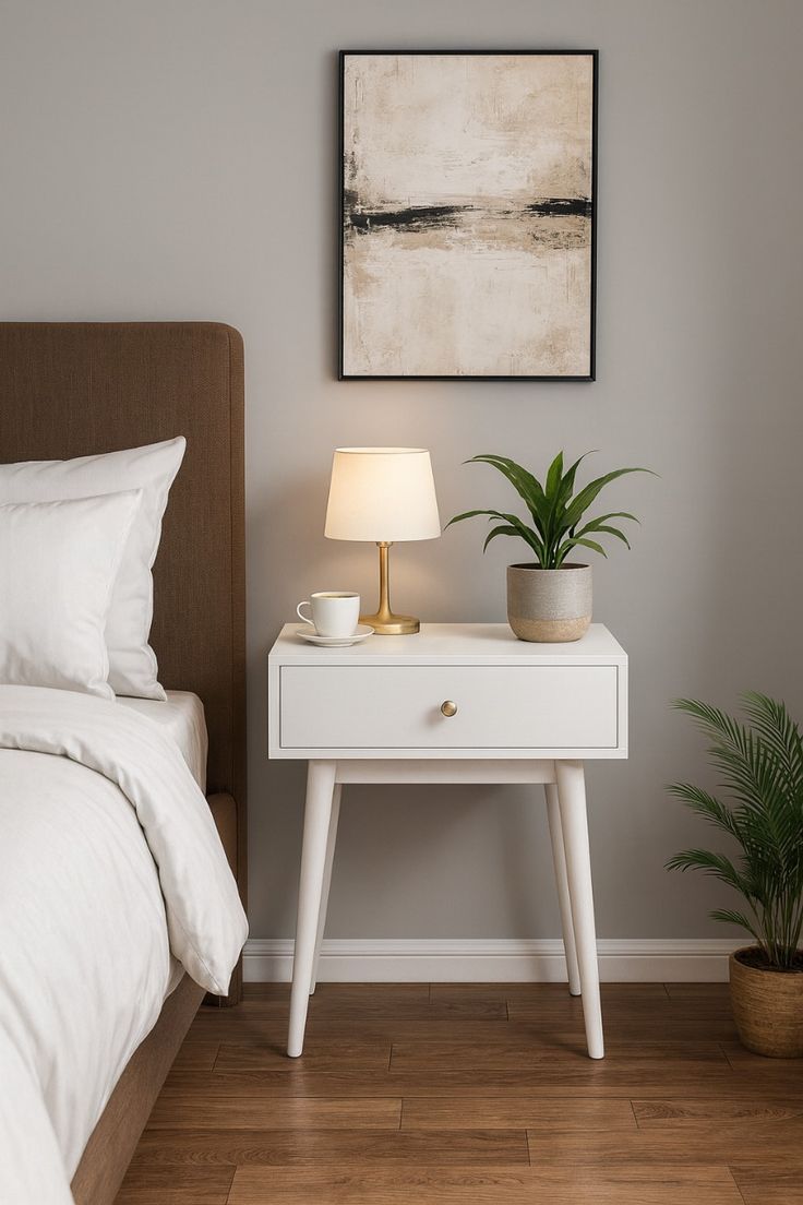 میز کنار تخت