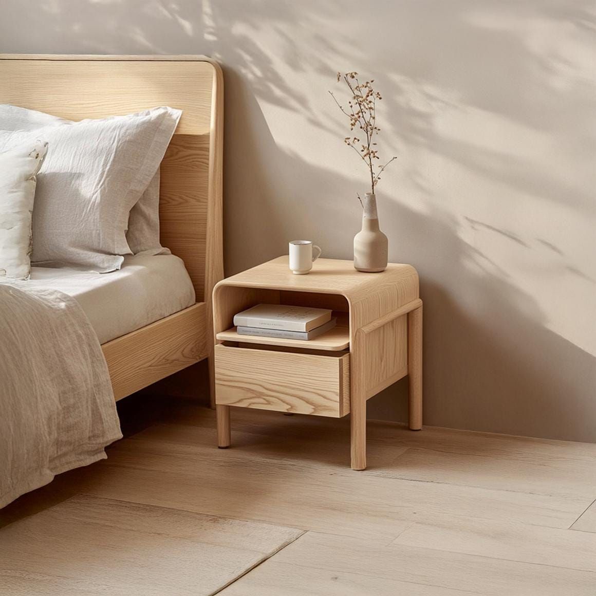 میز کنار تخت