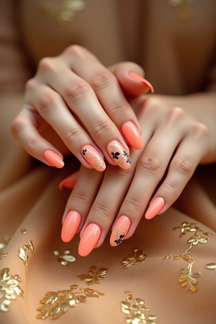 لاک ناخن هلویی