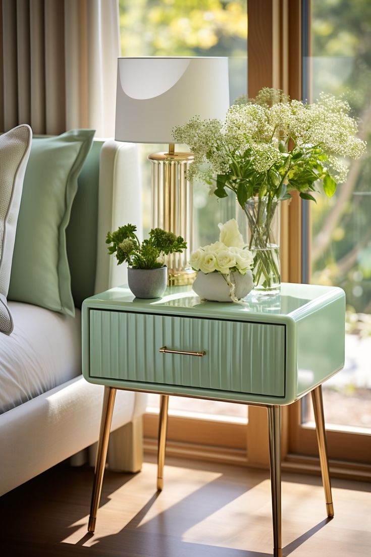 میز کنار تخت