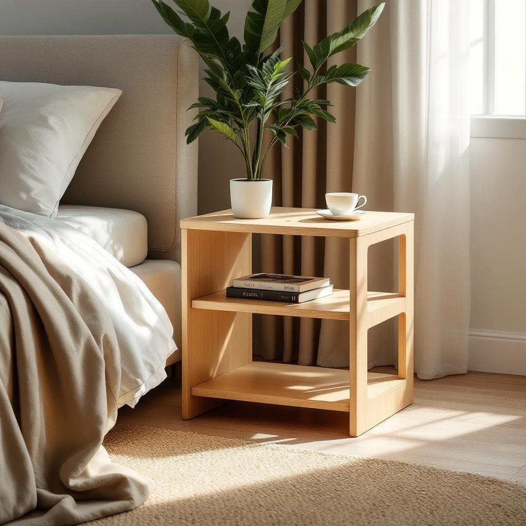 میز کنار تخت