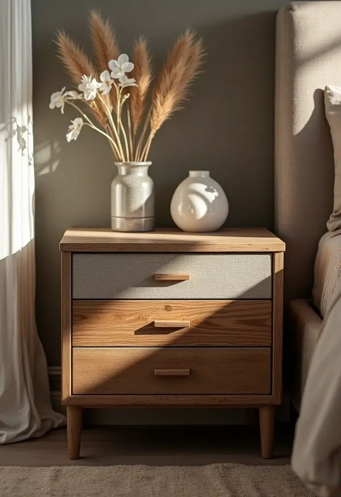 میز کنار تخت