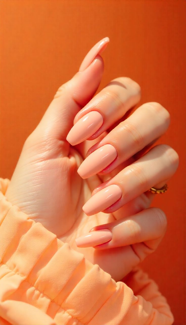 لاک ناخن هلویی