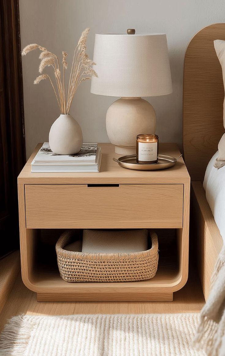 میز کنار تخت