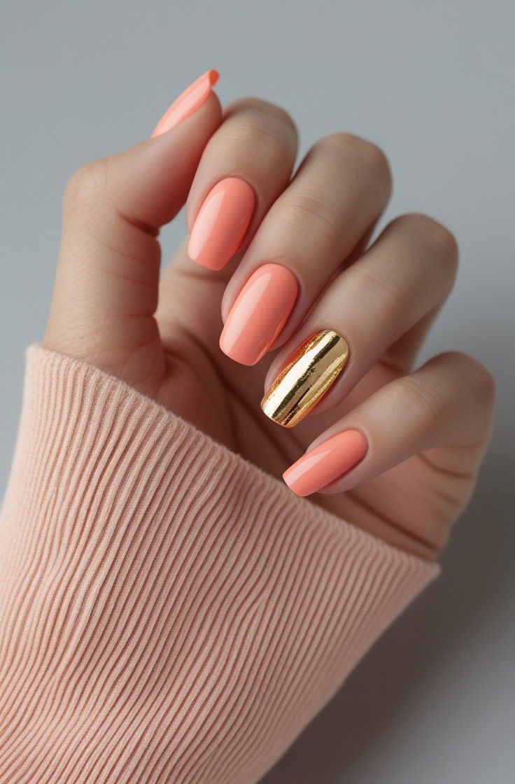 لاک ناخن هلویی