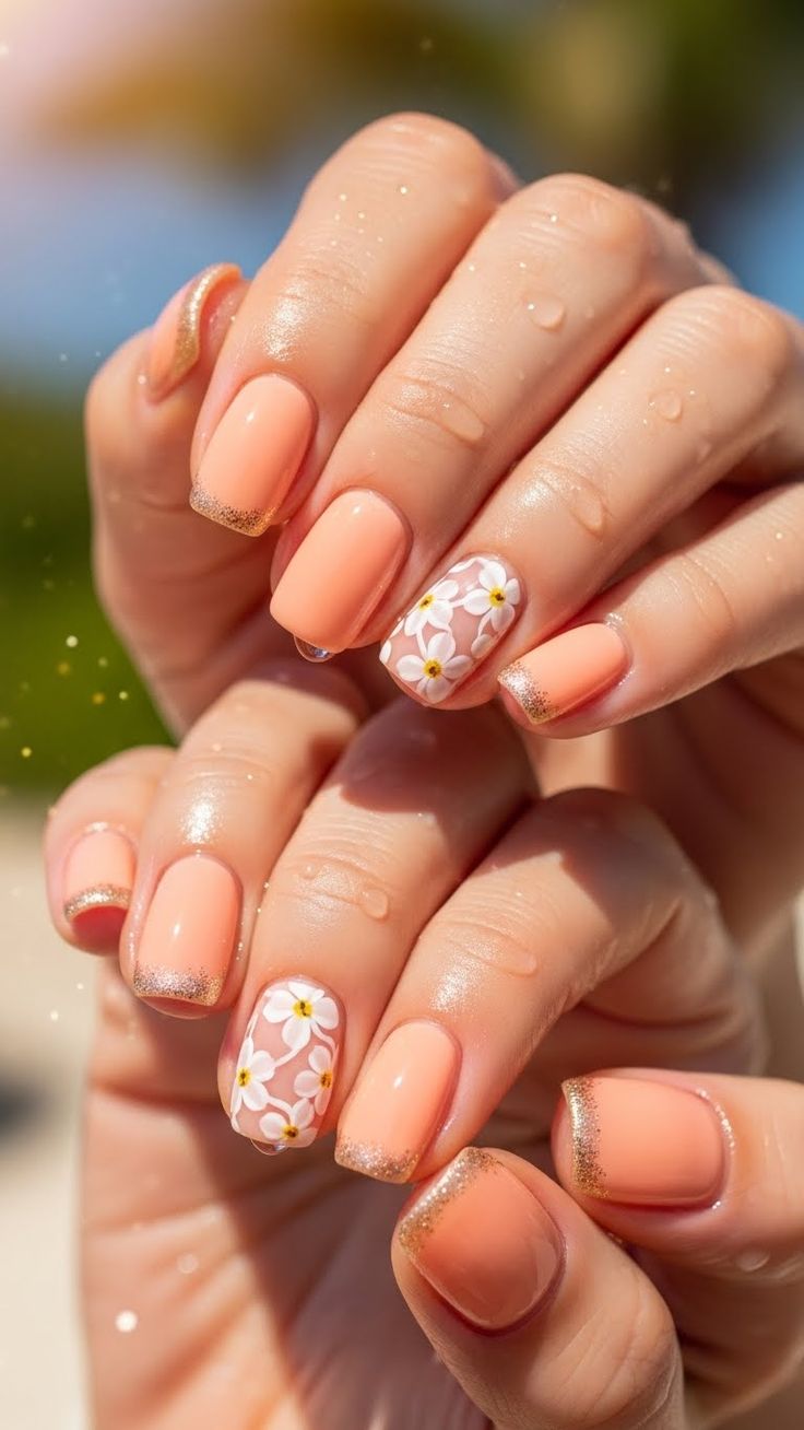 لاک ناخن هلویی