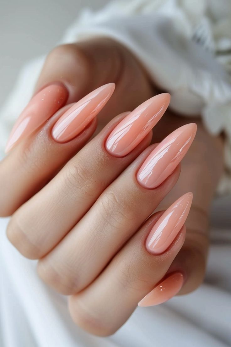 لاک ناخن هلویی