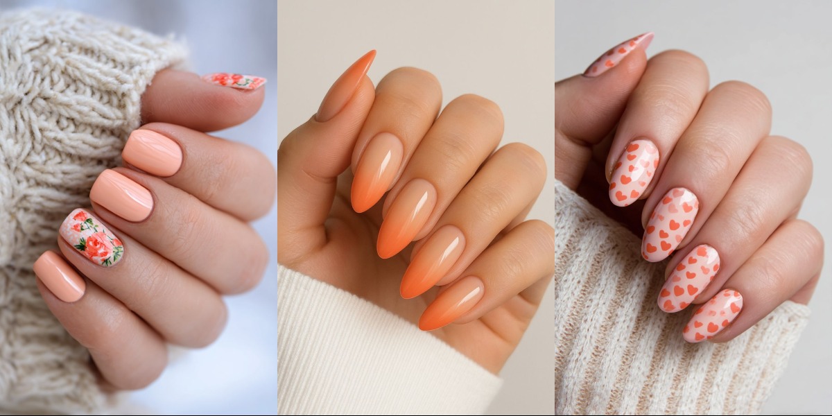 لاک ناخن هلویی