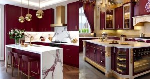 کابینت بورگاندی