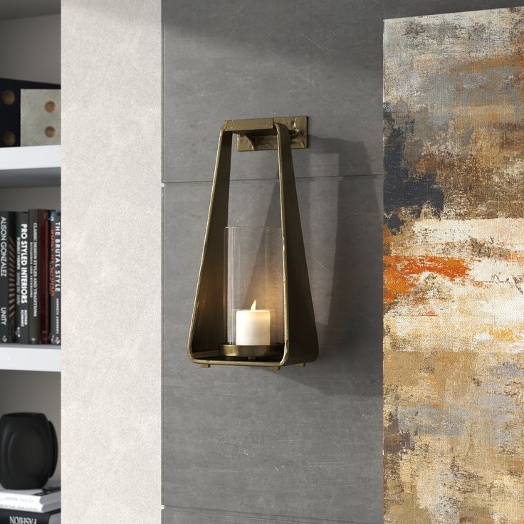 استند دیواری شمع