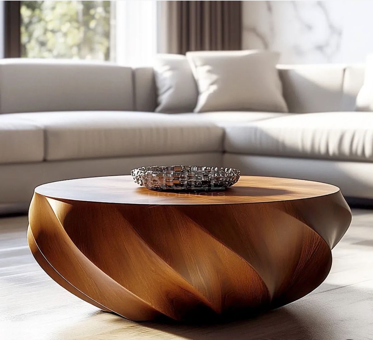 میز جلو مبلی گرد