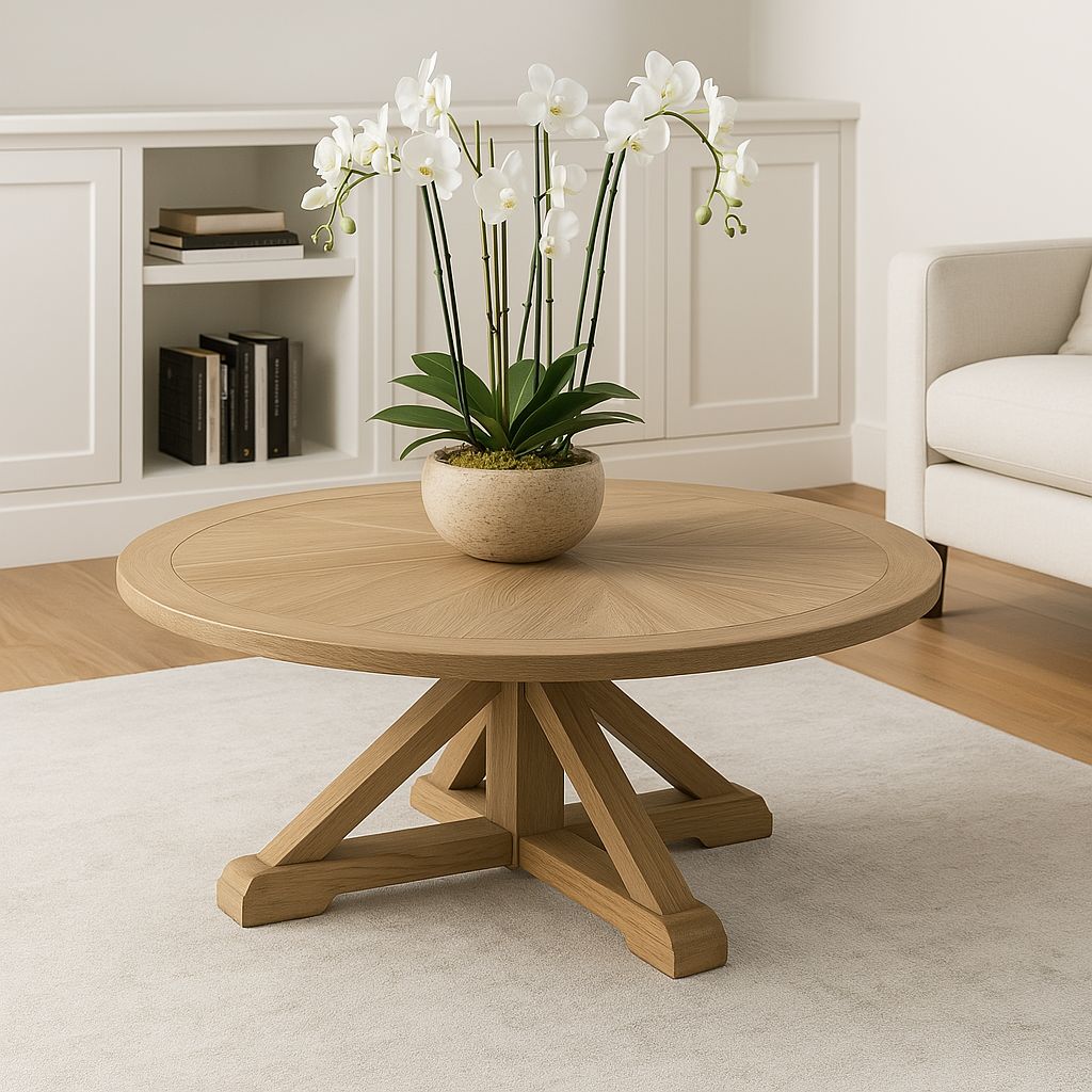 میز جلو مبلی گرد