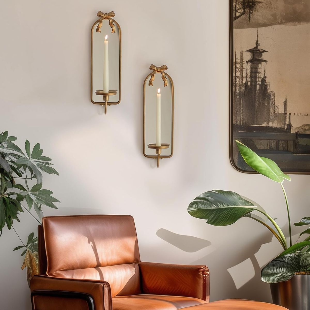 استند دیواری شمع