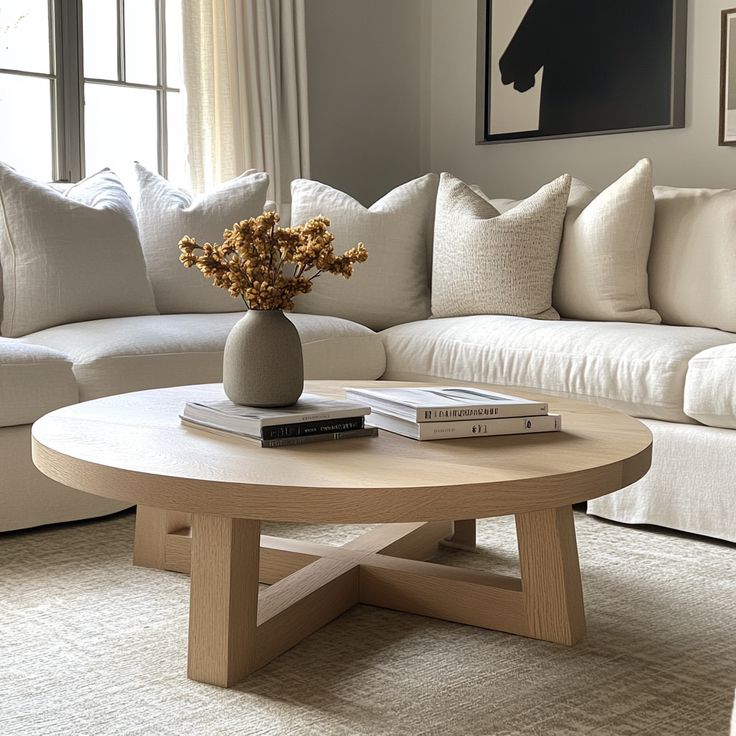 میز جلو مبلی گرد