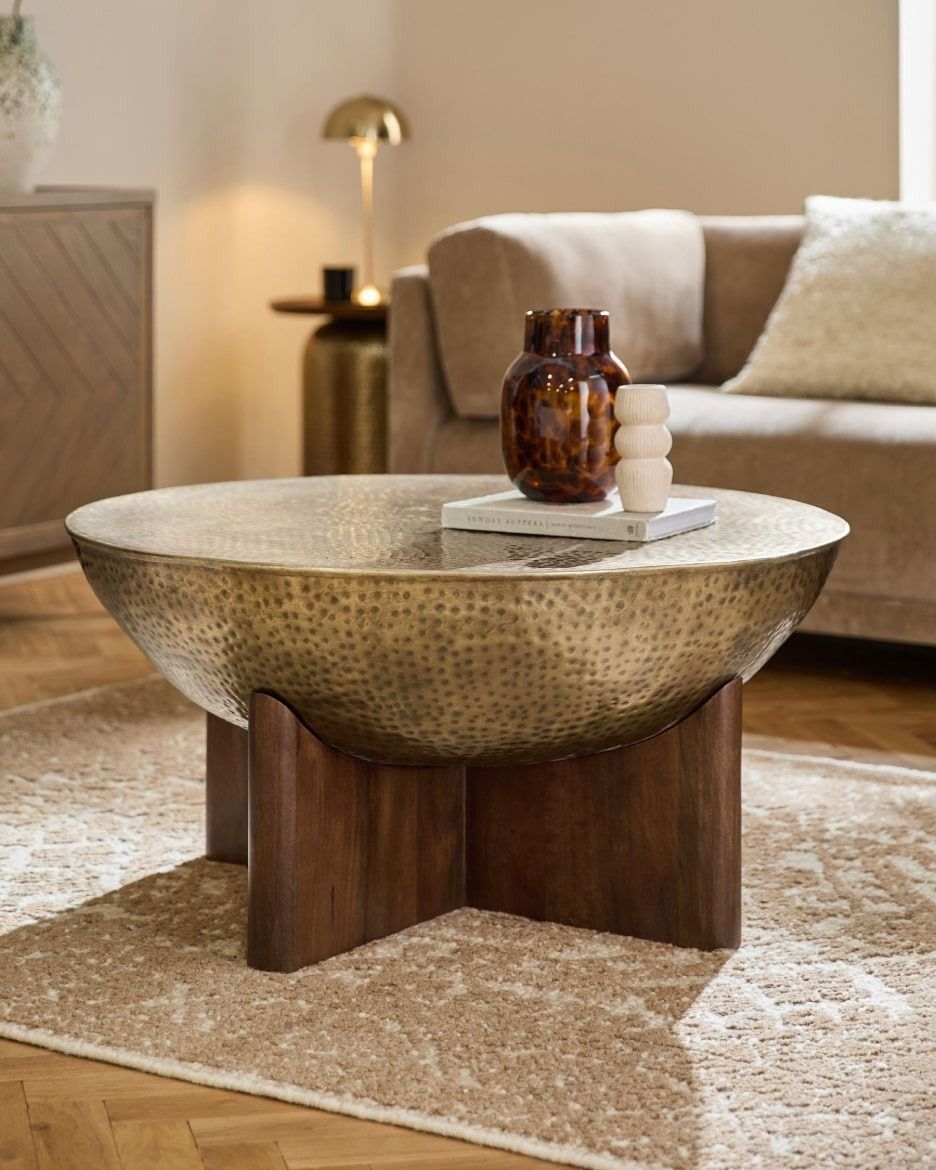 میز جلو مبلی گرد