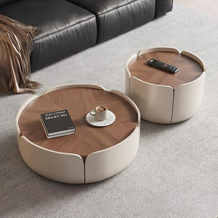 میز جلو مبلی گرد