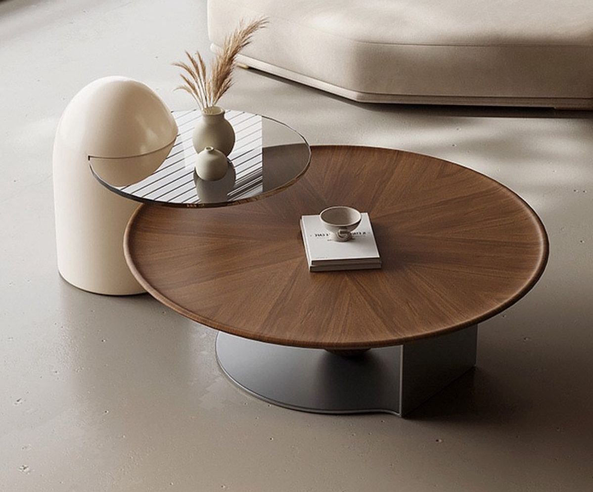 میز جلو مبلی گرد