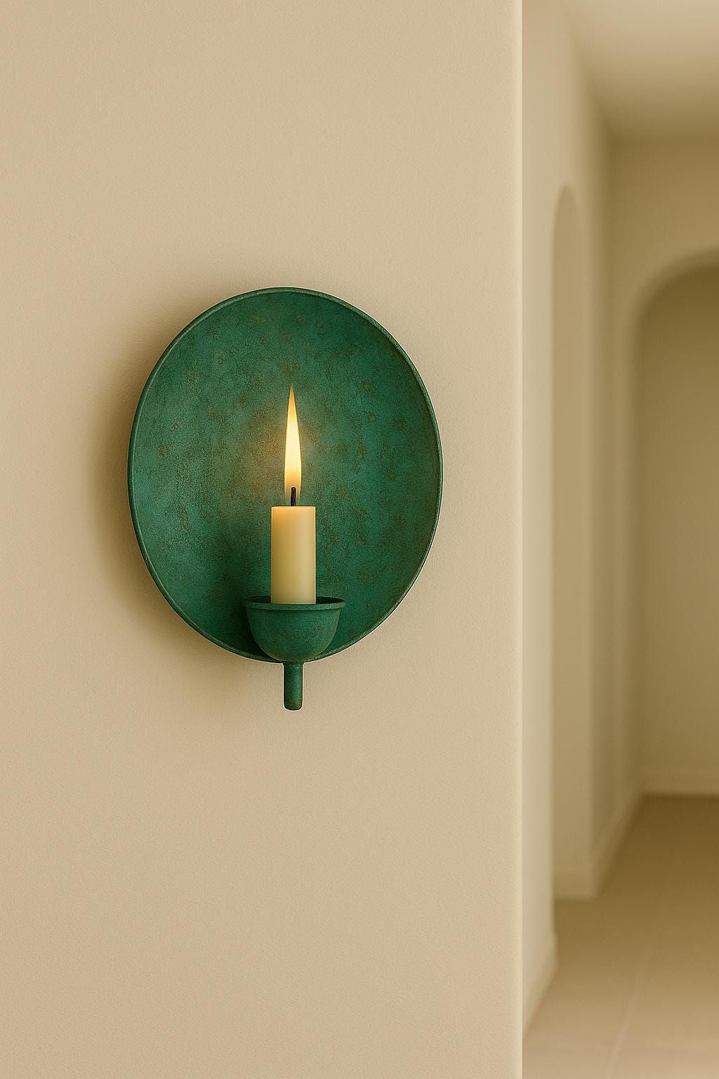 استند دیواری شمع