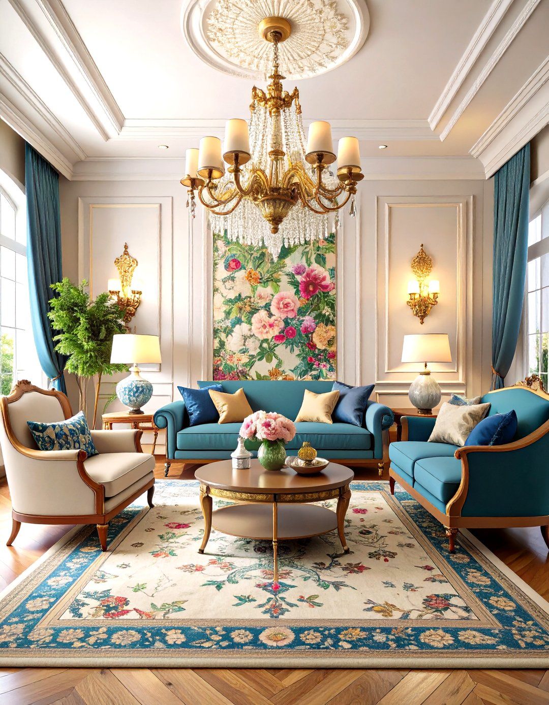 مبل نئوکلاسیک مینیمال و راحتی