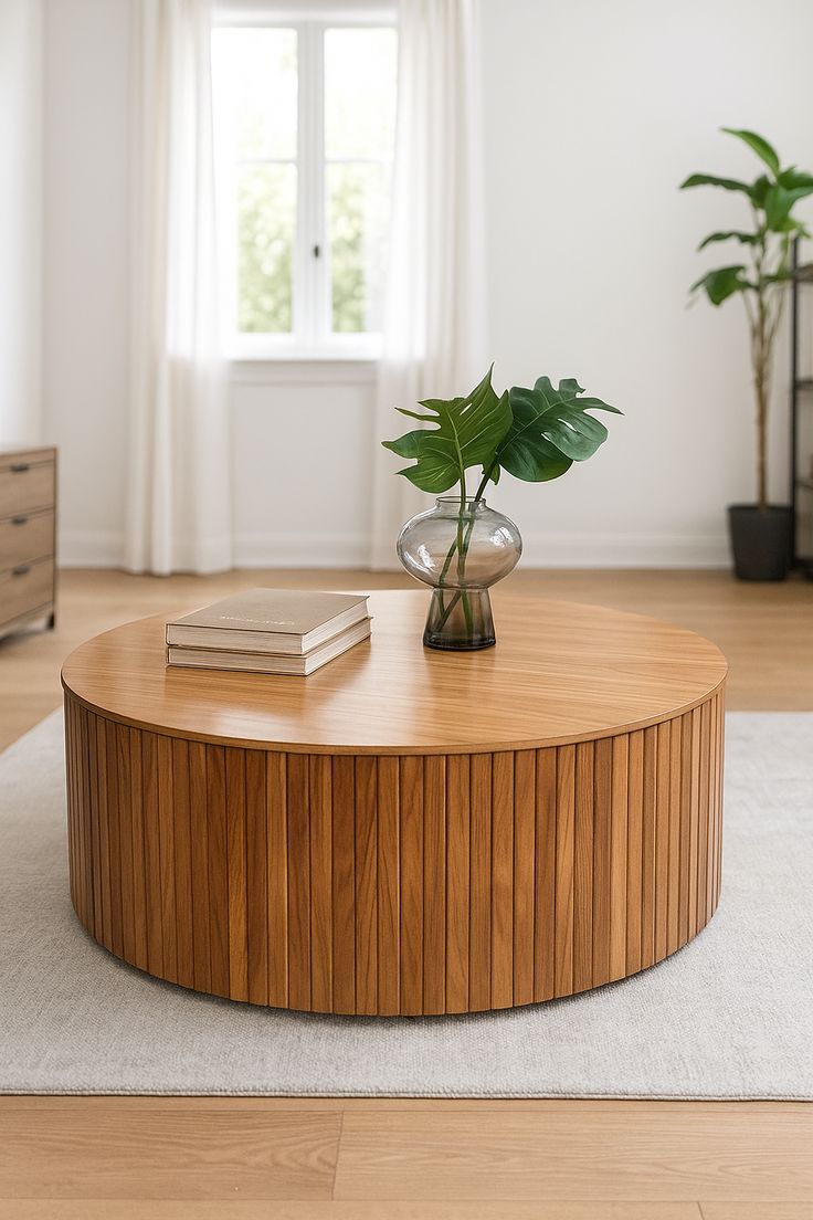 میز جلو مبلی گرد