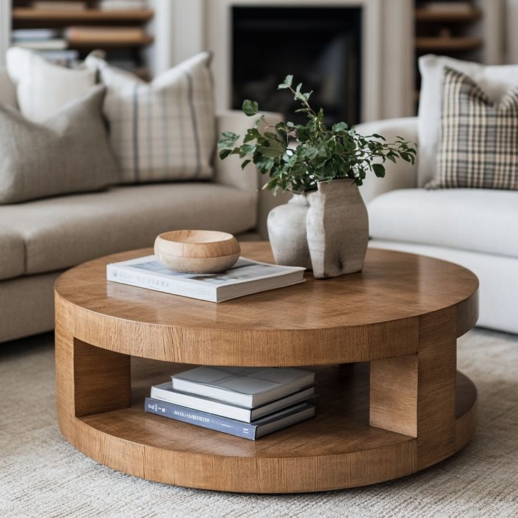 میز جلو مبلی گرد